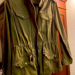 Lucky Brand Olive Utility Jacket Size Small